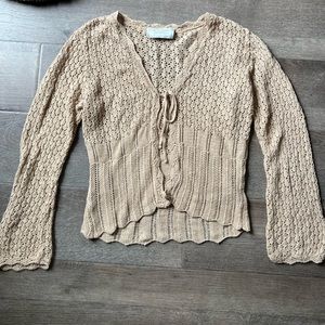 Knit cardigan